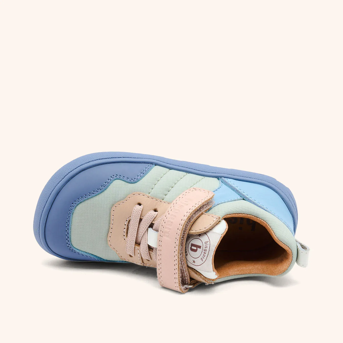 Bisgaard Barefoot Baloo sneaker sky ruskind