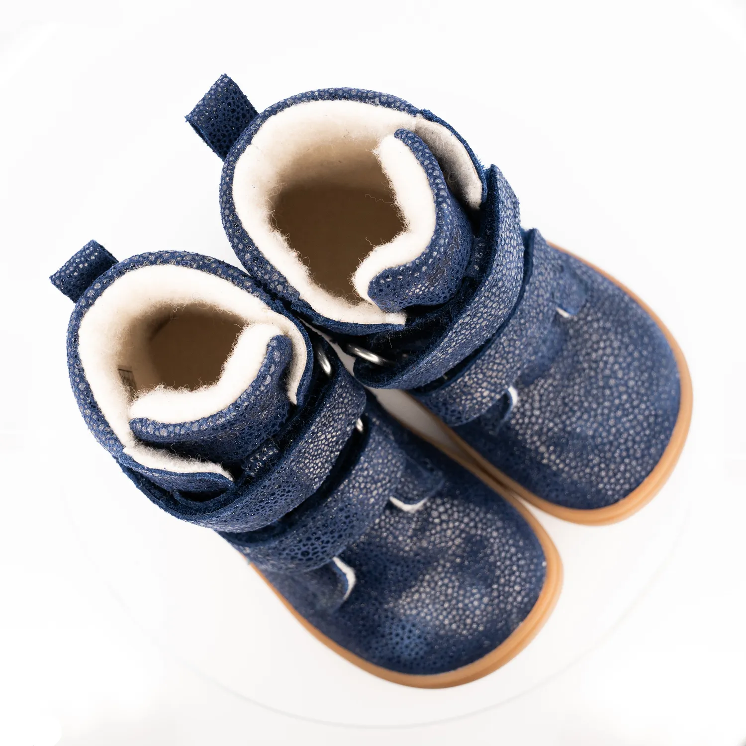 Gogsig Blue Glitter vinterstøvle blå – glitter