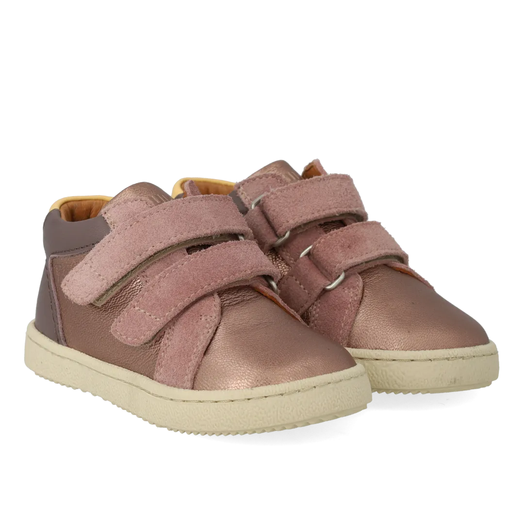 Angulus Mid-cut sneaker begyndersko colourblock