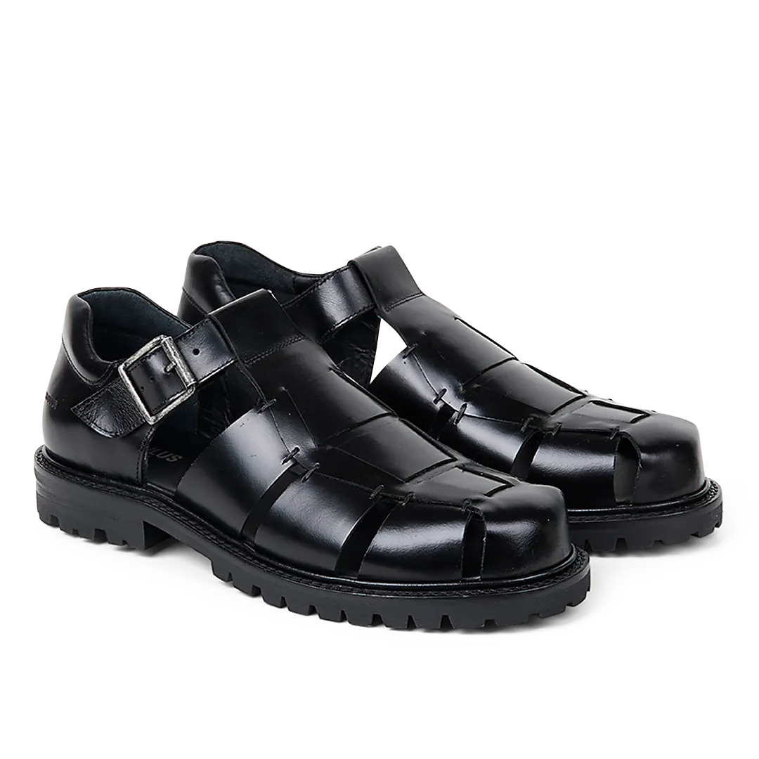 Angulus Chunky sandal herresandal læder