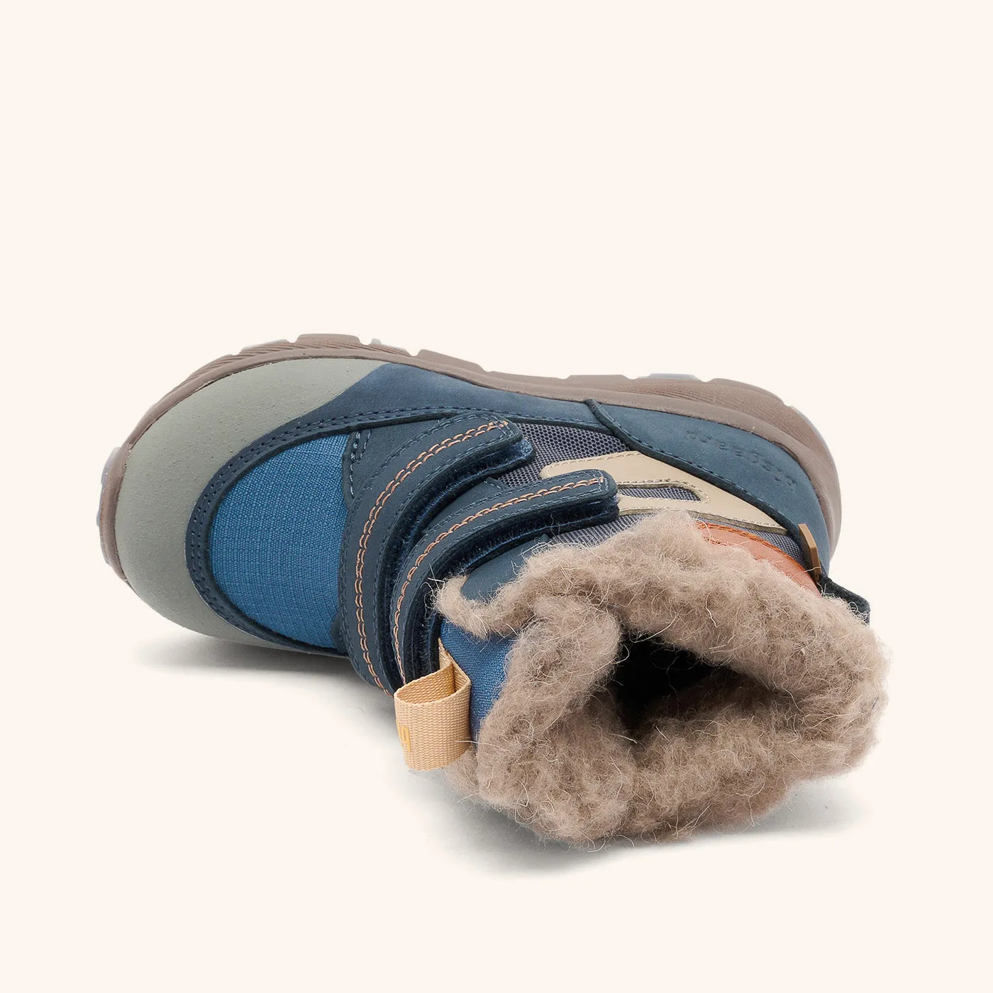 Bisgaard Spencer Tex vinterstøvle navy med uldfoer