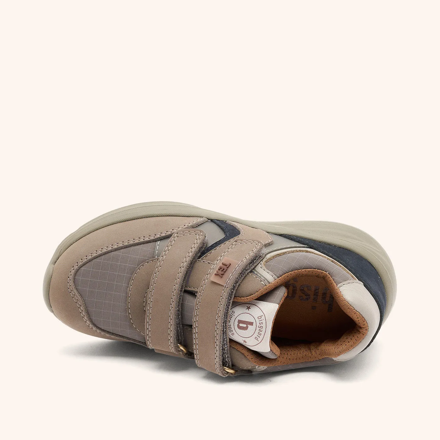 Bisgaard Yuki Tex Grey vandtæt sneaker læder