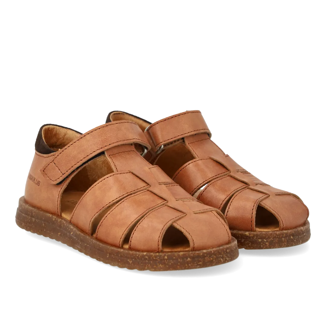 Angulus sandal lukket tå velcro sidste par børn
