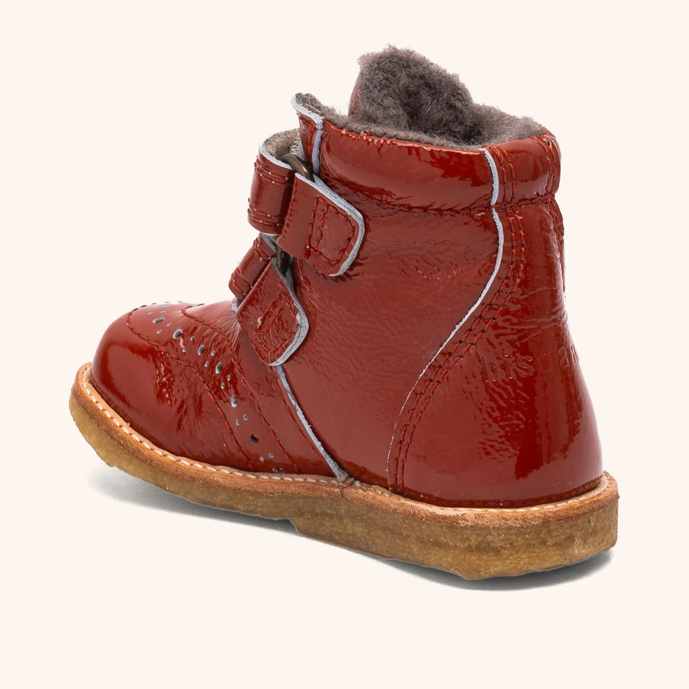 Bisgaard Ellie V Tex vinterstøvle rust patent
