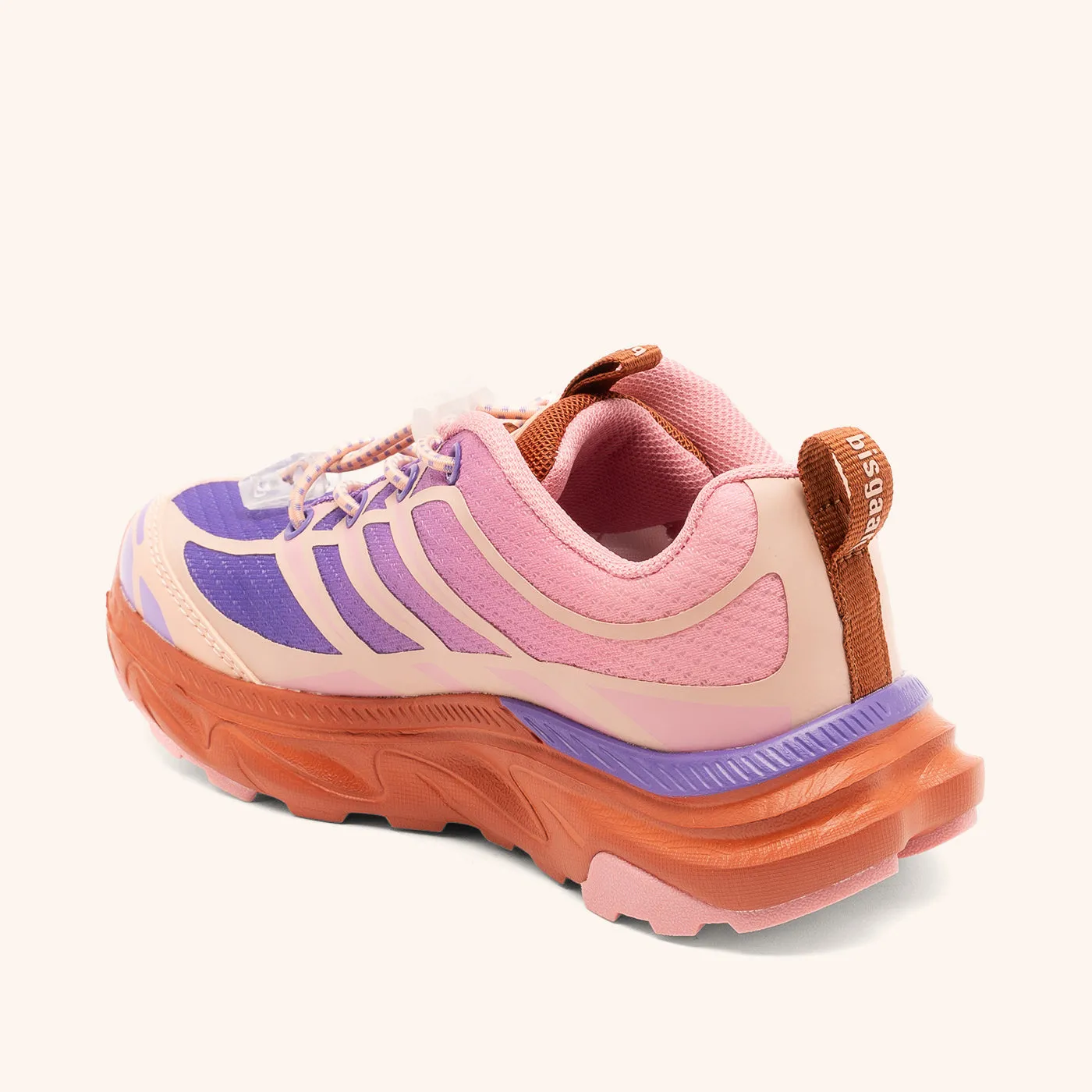 Bisgaard Fred sneakers plum tekstil lilla