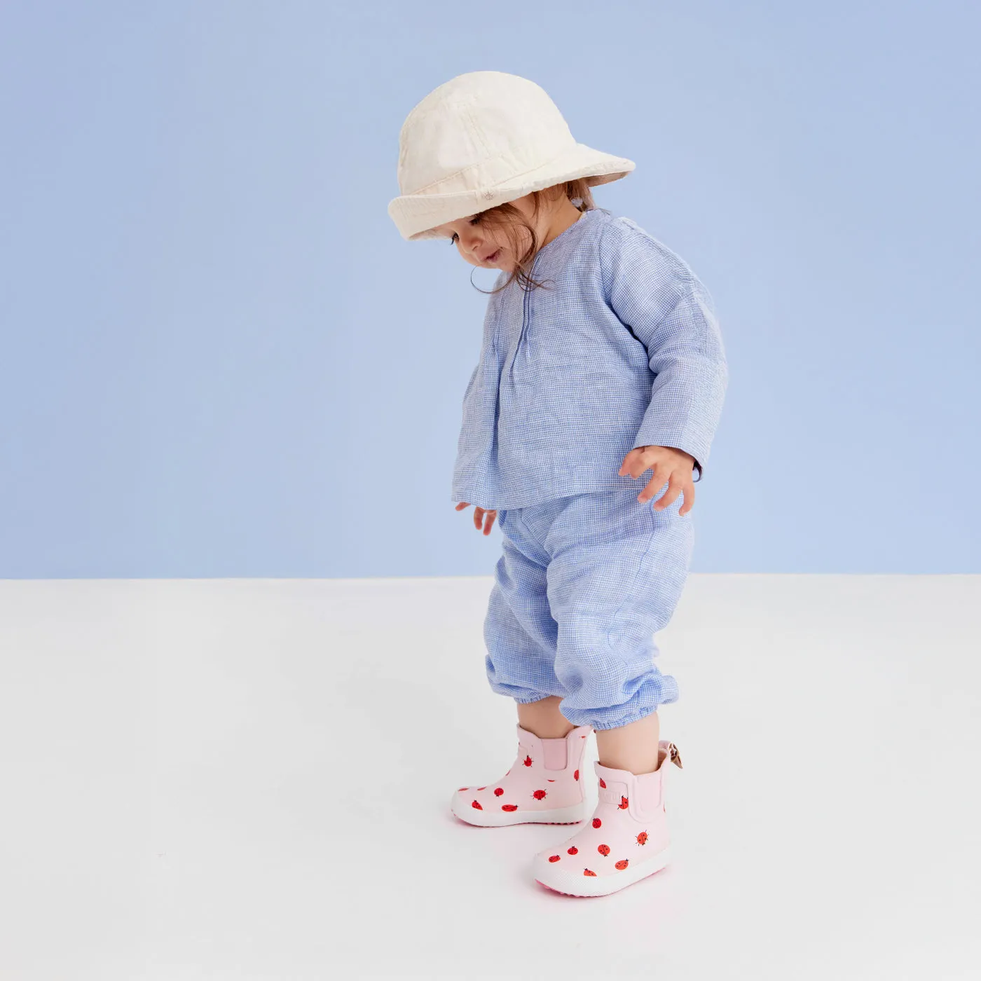 Bisgaard Baby Rubber gummistøvle lady bug vandtæt