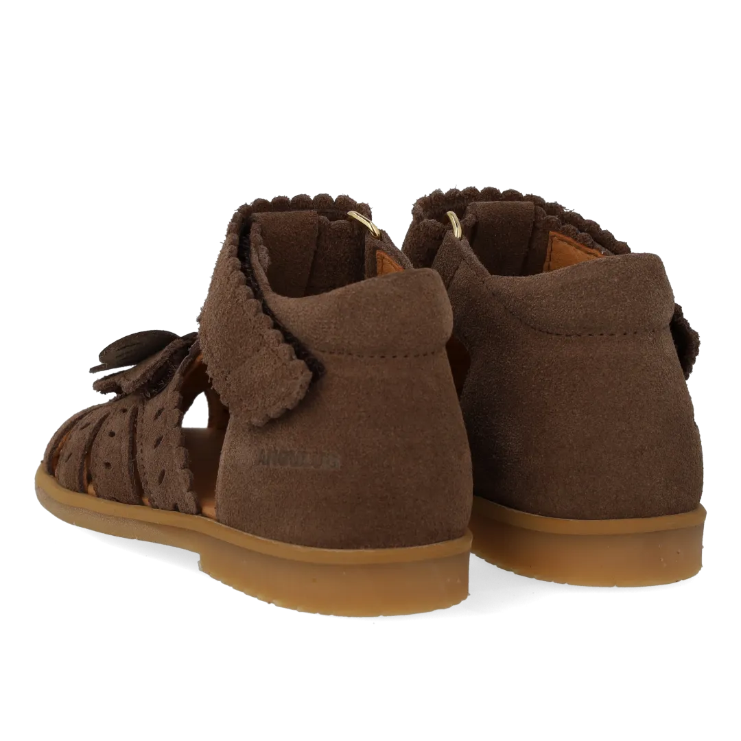 Angulus Sommerfugl sandal børnesandal ruskind str 20-25