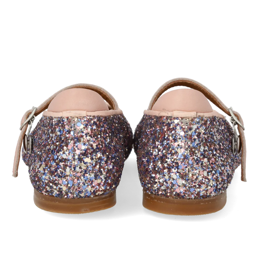 Angulus Glitter ballerina børneballerina mary jane
