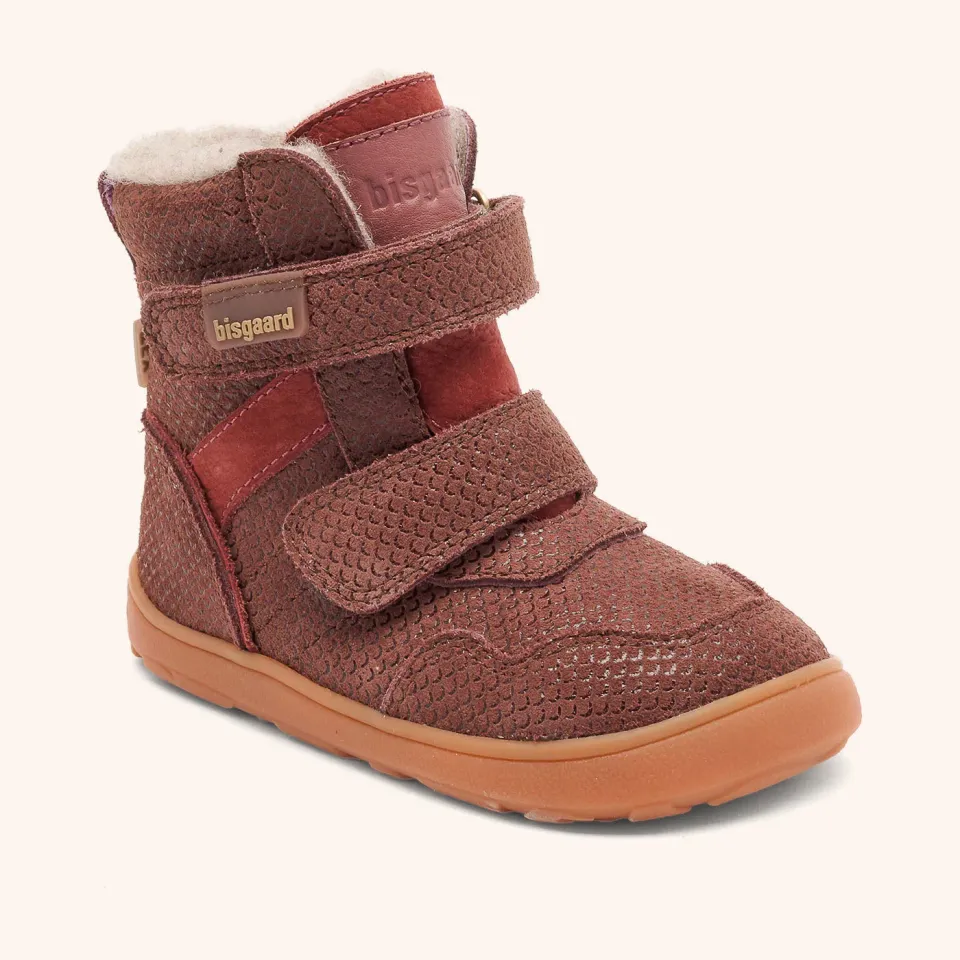 Bisgaard Barefoot Thorsten Tex støvle plum – vinter