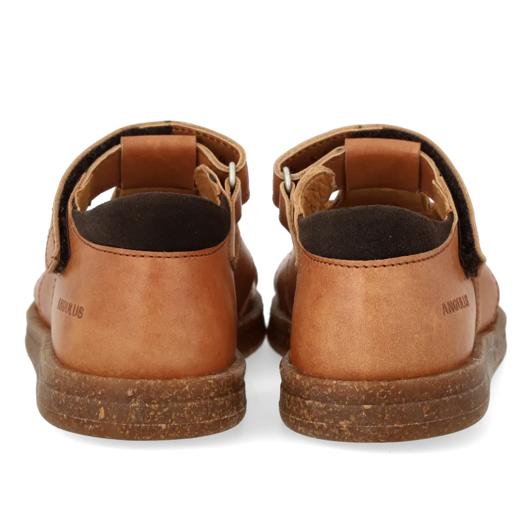 Angulus sandal lukket tå velcro sidste par børn