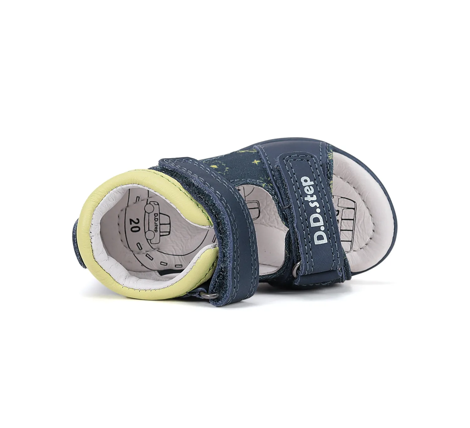 DD Step G075-61722B sandaler dreng bred