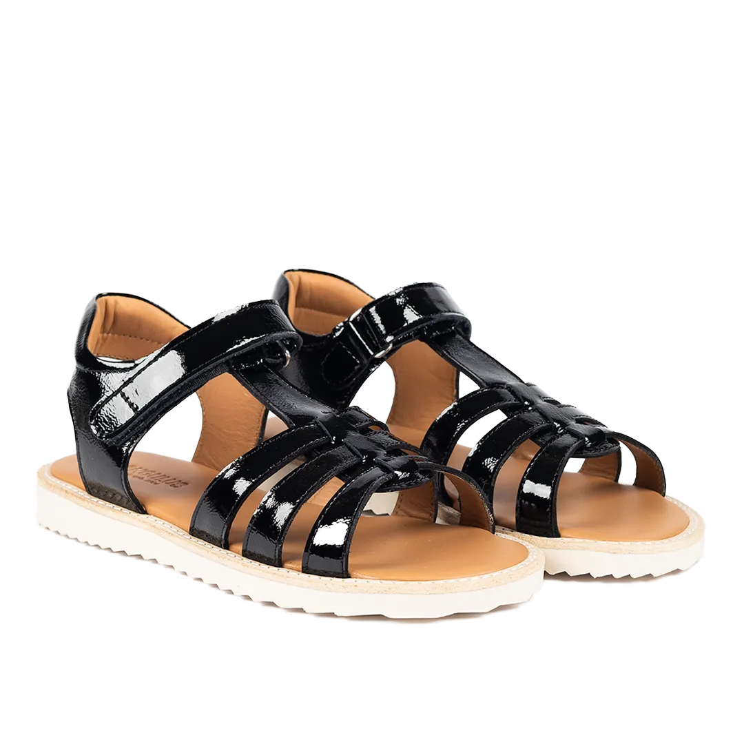 Angulus Sandal børnesandal læder T-rem velcro