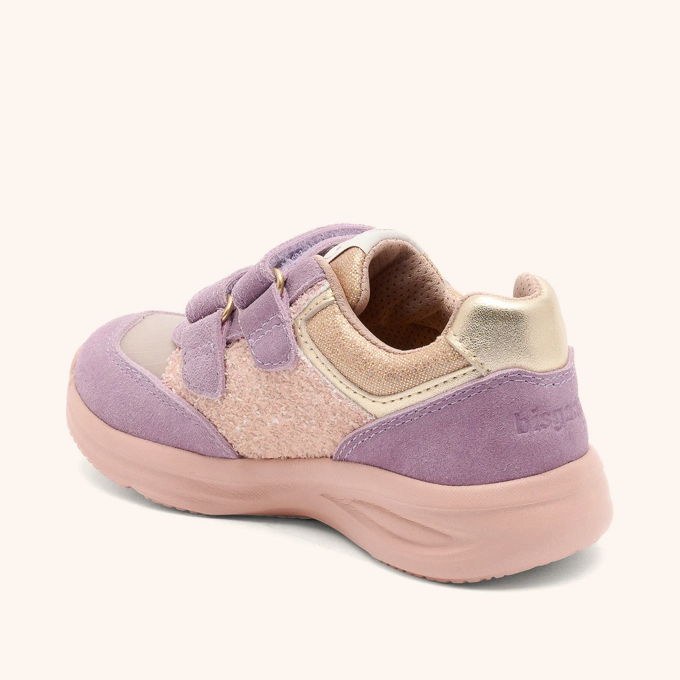 Bisgaard Yuki Tex sneaker glitter plum vandtæt