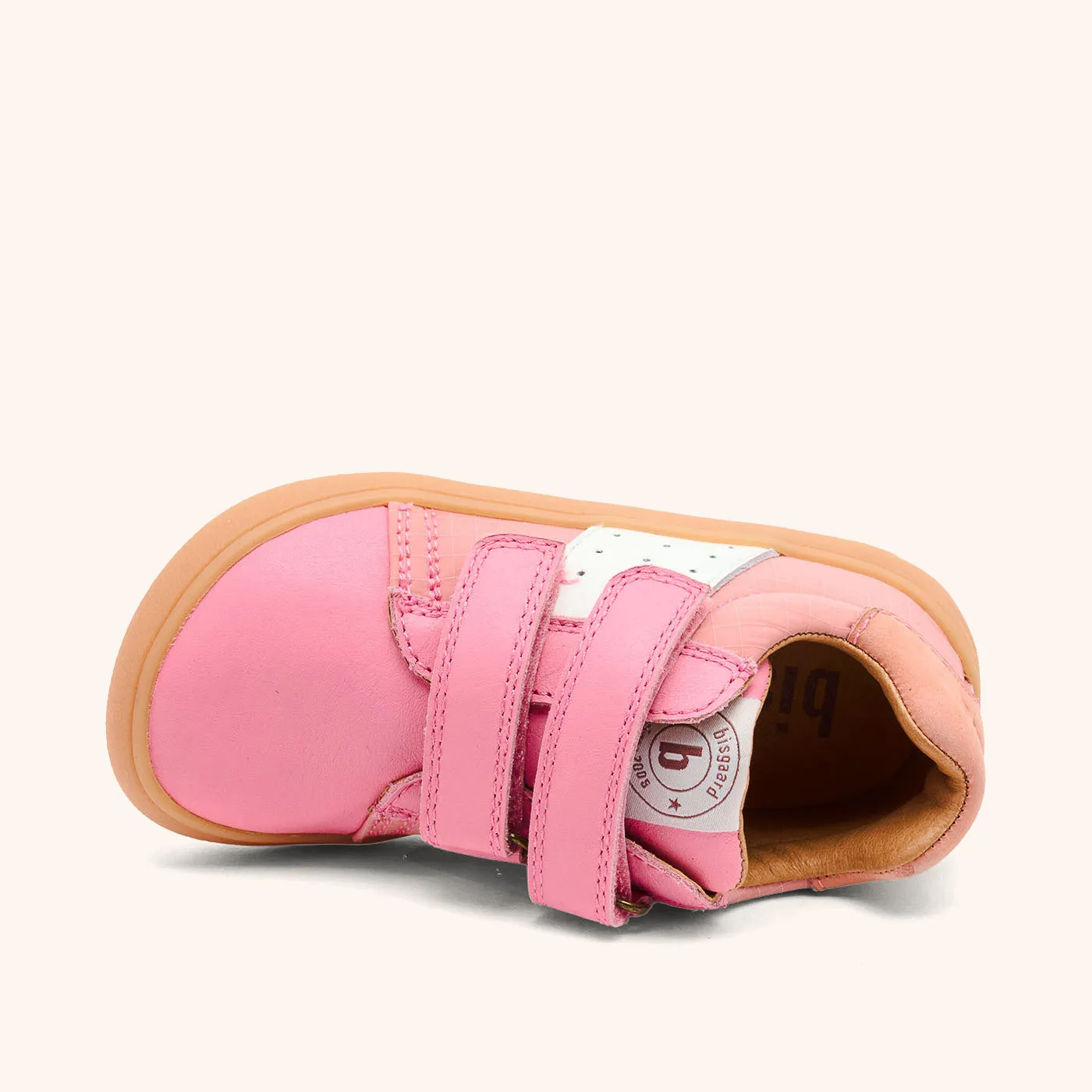 Bisgaard Ricco barfodssko pink læder fleksibel