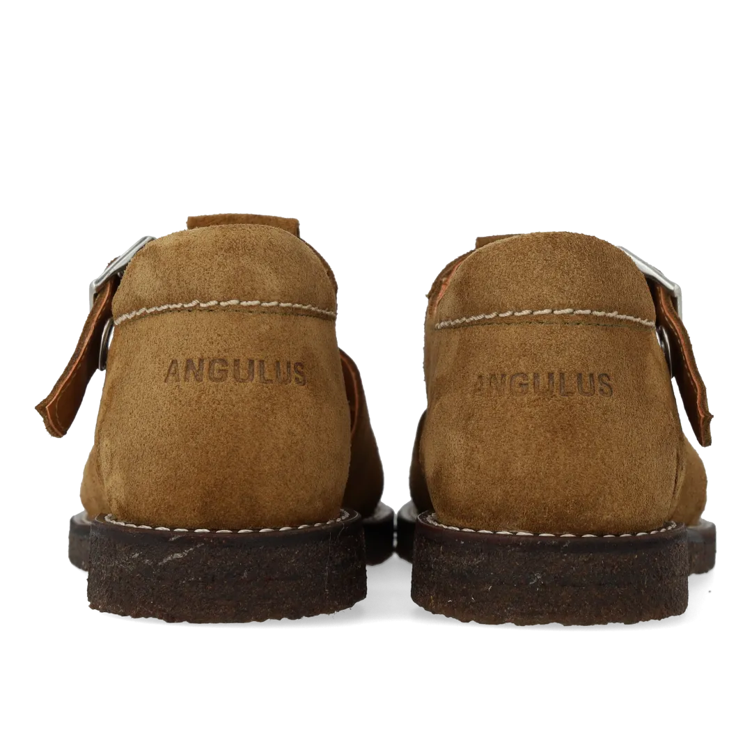 Angulus Fisherman sandal børnesandal lukket tå læder