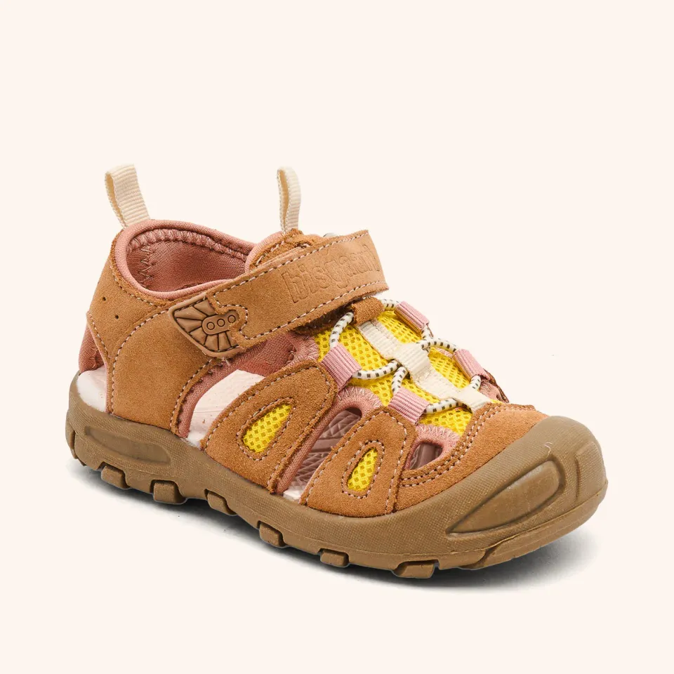 Bisgaard Parker sandal rose ruskind