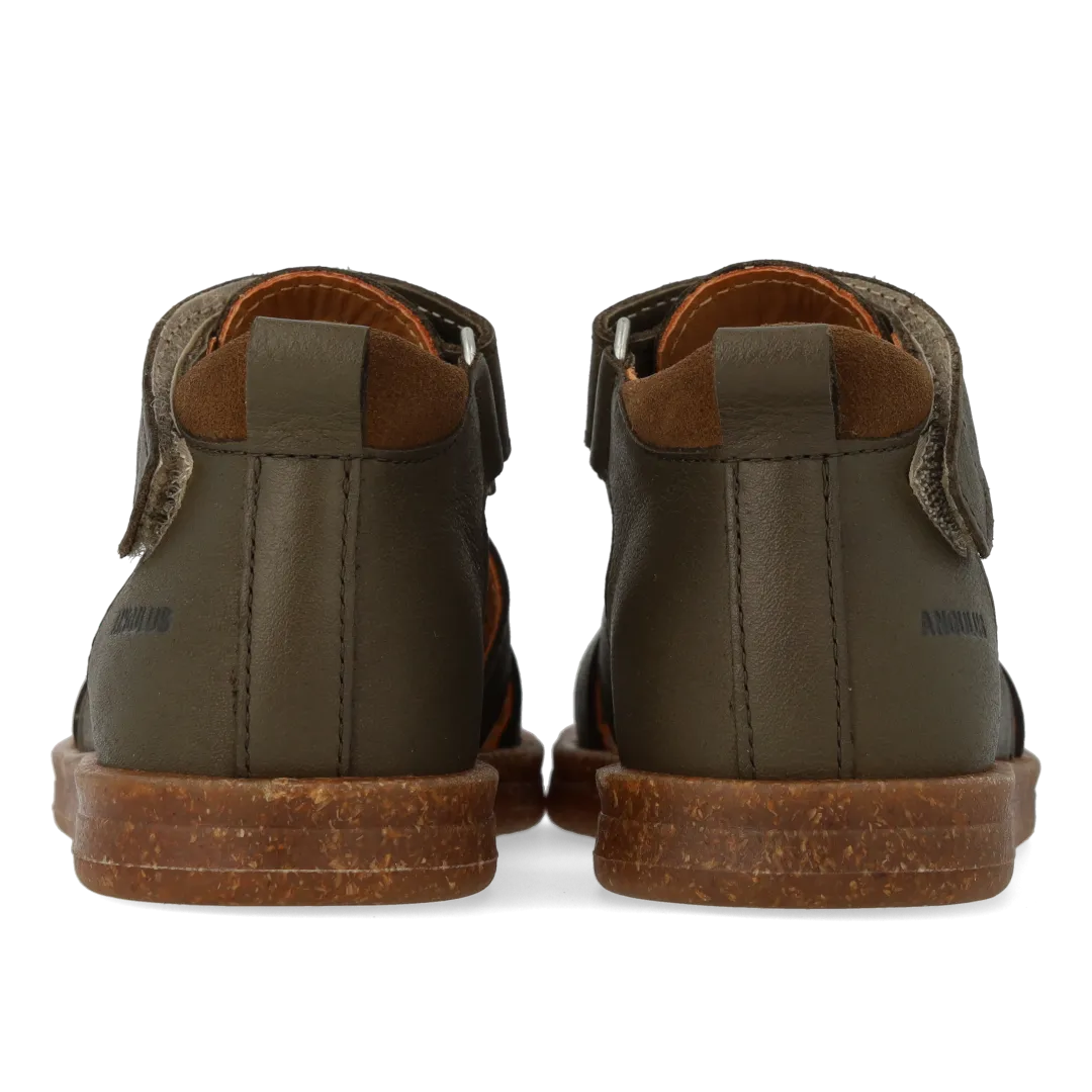 Angulus Begynder sandal velcro babysandal ruskind