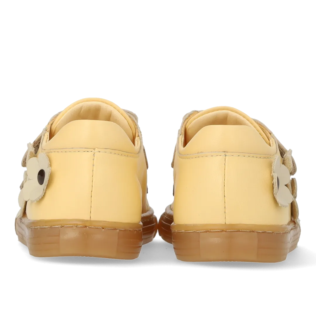 Angulus Begynder sneaker børnesko blomst velcro