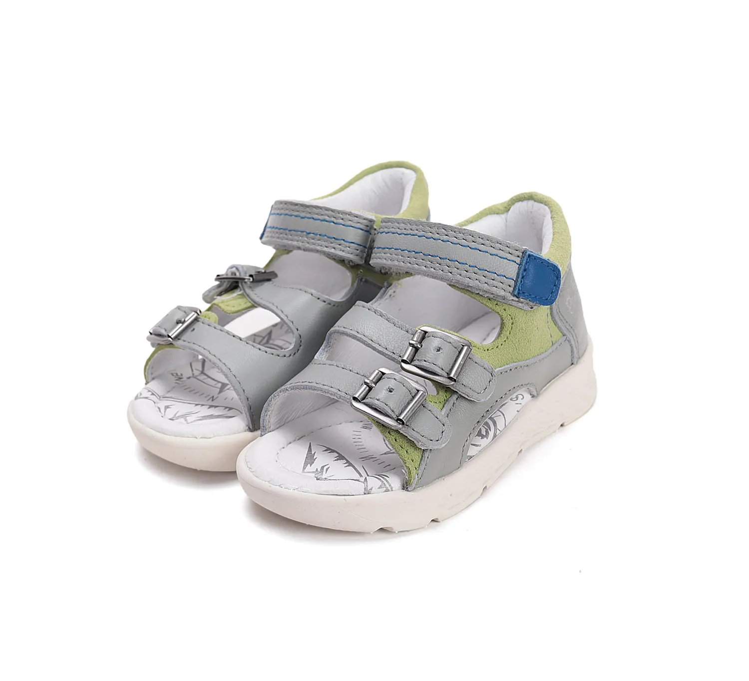 Ponte20 DA05-6-1893A supineret sandal til drenge normal fod