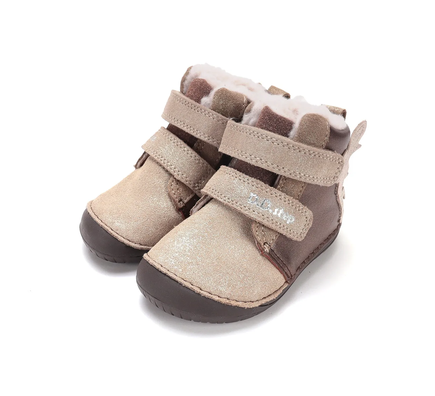DD Step W070-62223A vinterstøvler pige barefoot