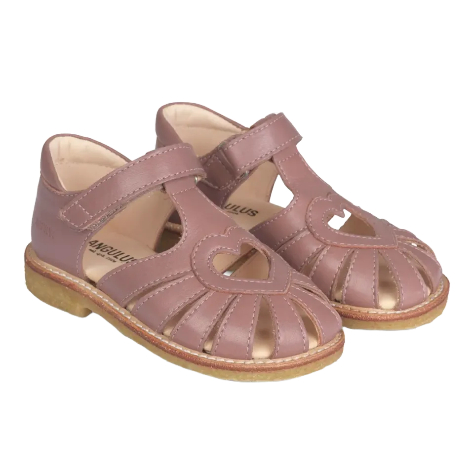 Angulus Hjerte sandal børnesandal lukket tå
