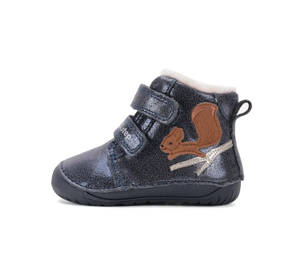 DD Step W070-52214 vinter barfodssko pige