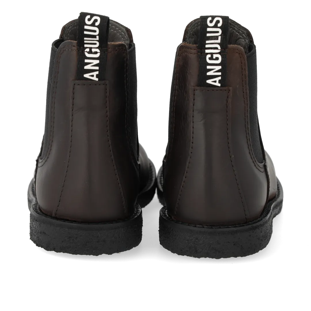 Angulus Chelsea støvle logobånd børn nubuck
