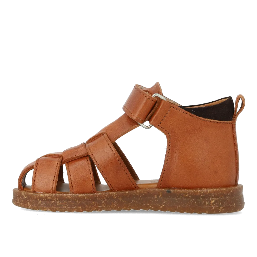 Angulus begynder sandal velcro lukket tå str. 19-25
