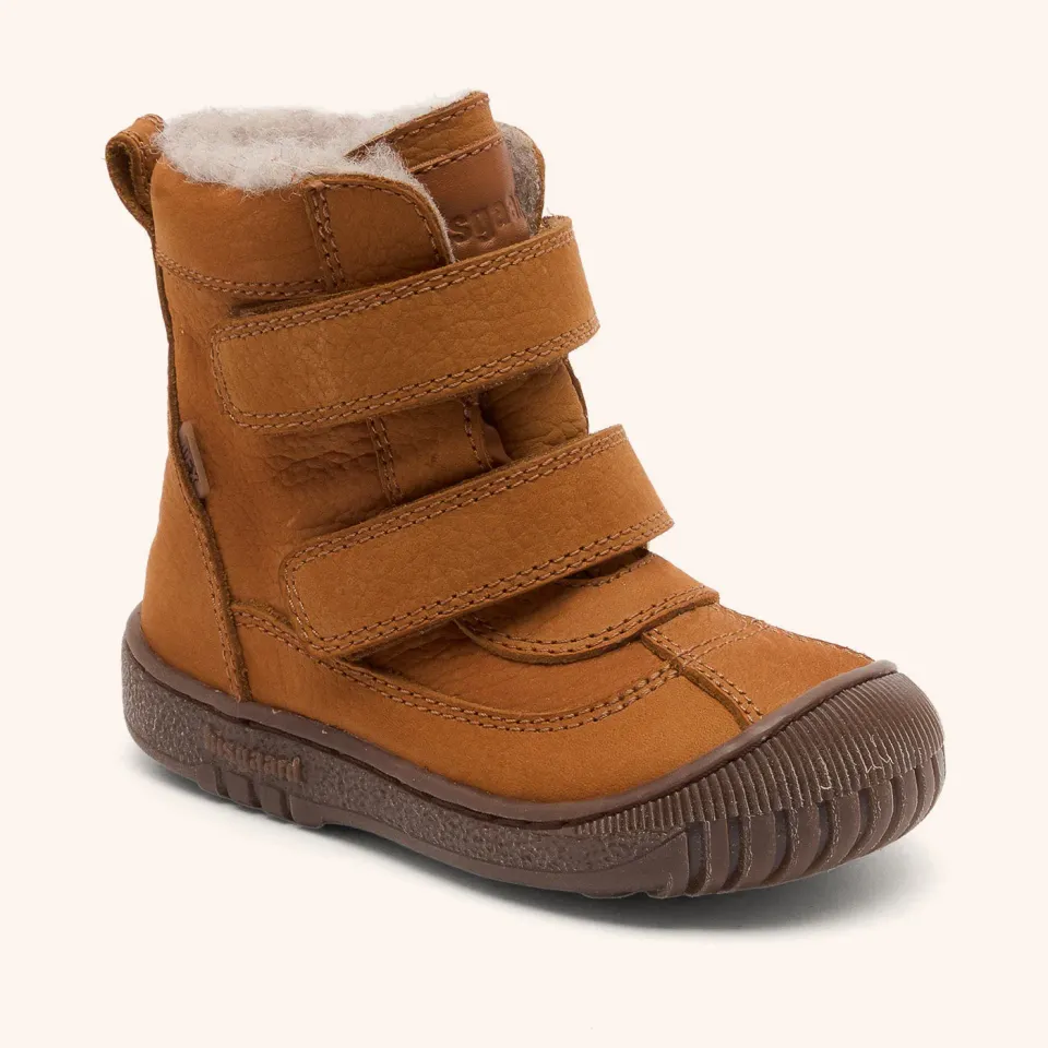 Bisgaard Ellis Tex vinterstøvle camel vandtæt