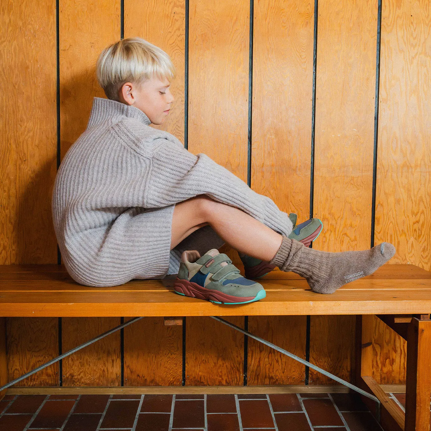 Bisgaard Herle Tex sneaker sage vandtæt tex