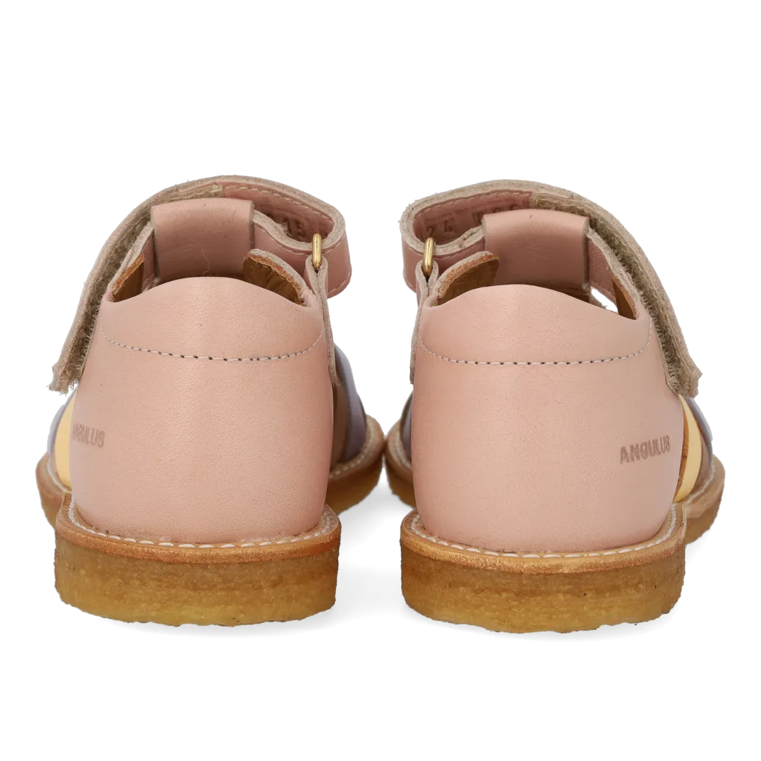 Angulus Colourblock fletsandal sandal børn rummelig