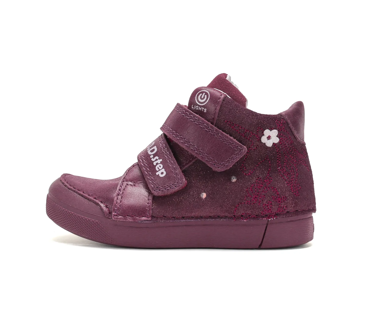 DD Step A068-62147 blinkesko pige med lys