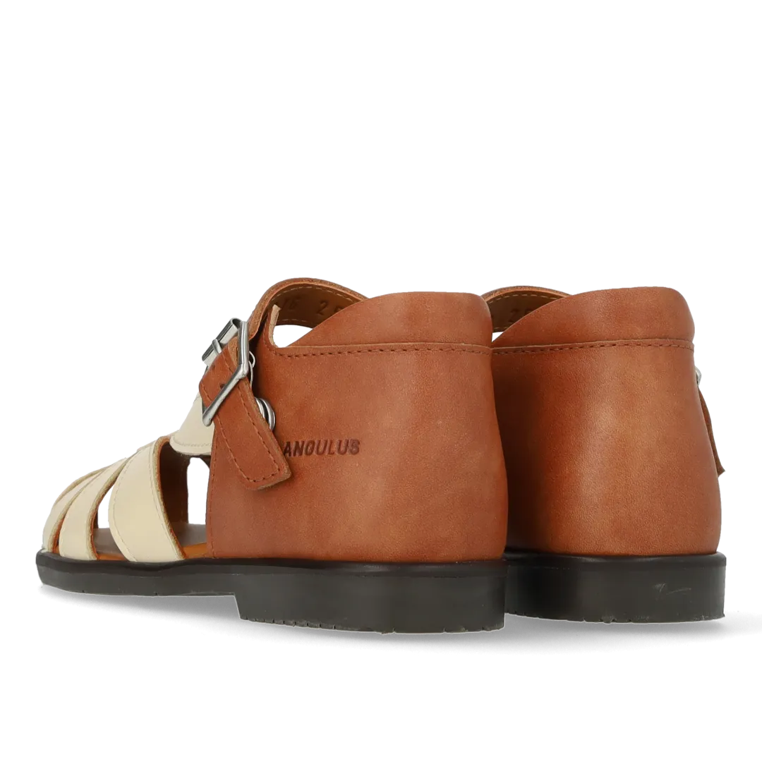 Angulus Margueritte sandal børnesandal læder lukket tå