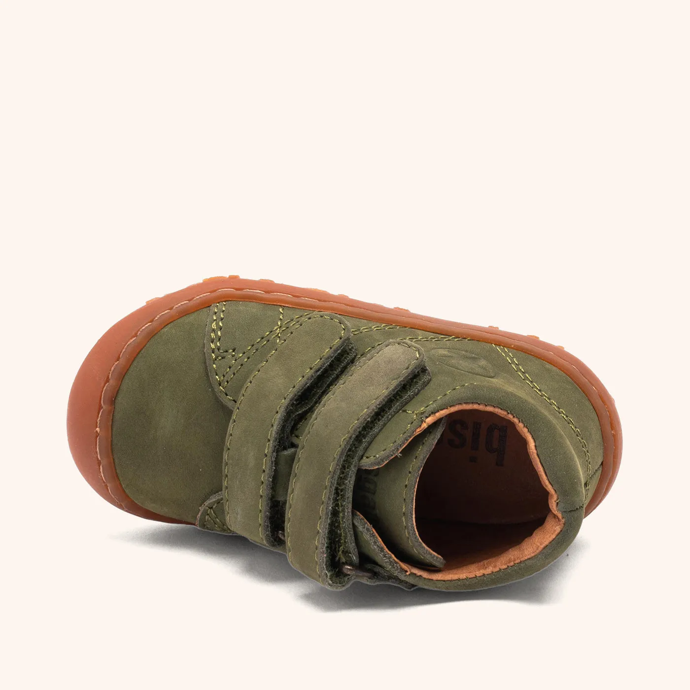 Bisgaard Hale V begyndersko dark green læder
