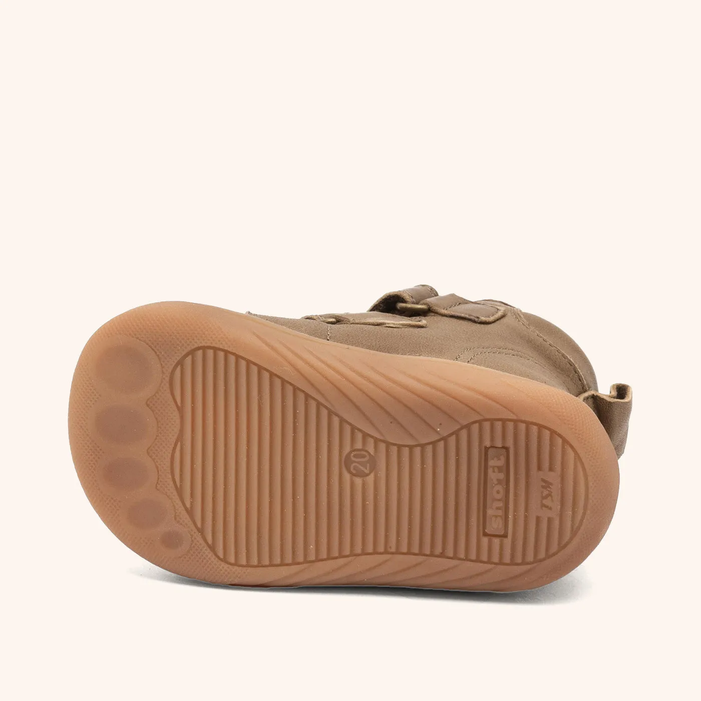 Bisgaard Barefoot Helmut Tex vinterstøvle khaki vandtæt
