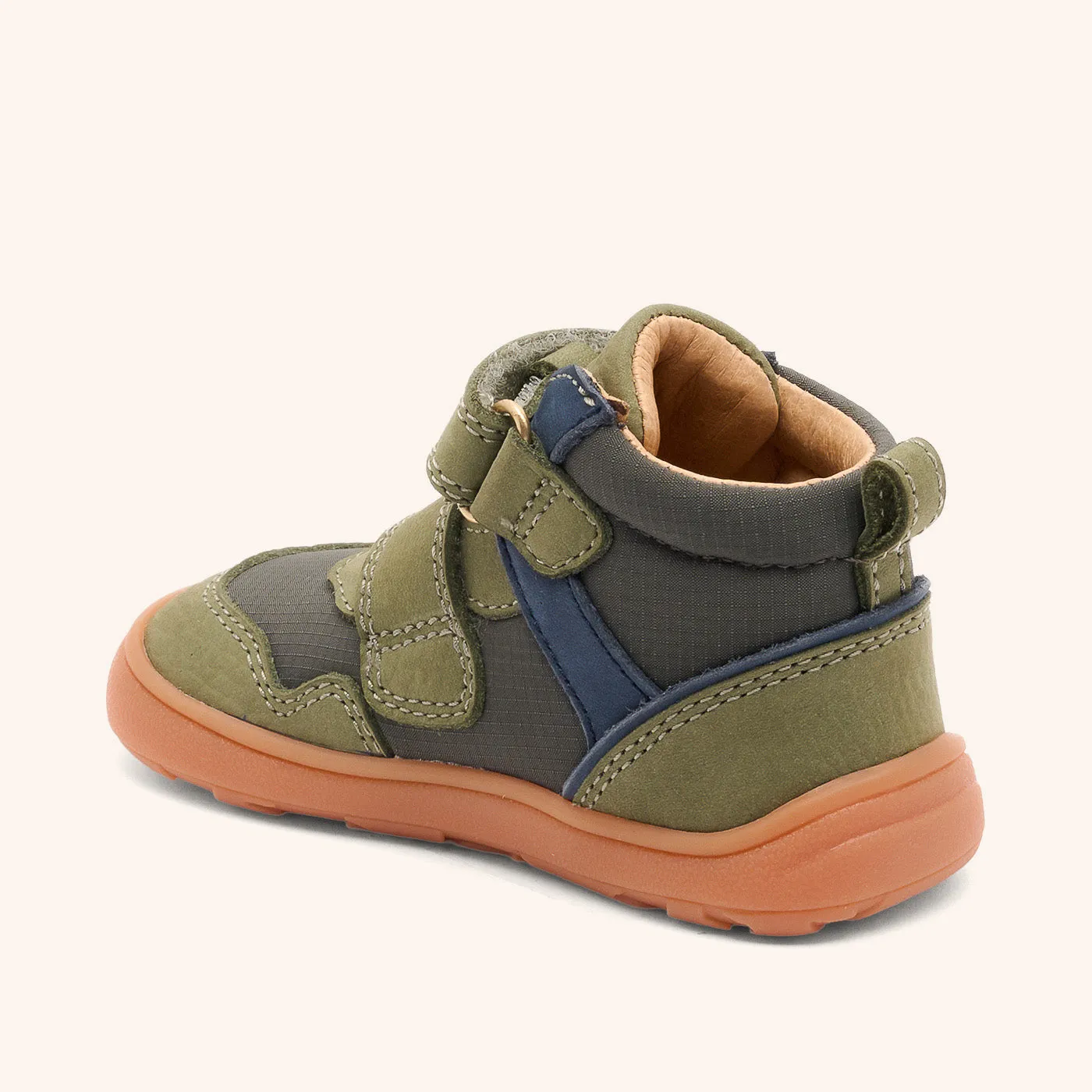 Bisgaard Barefoot Becky barfodssneaker sage læder