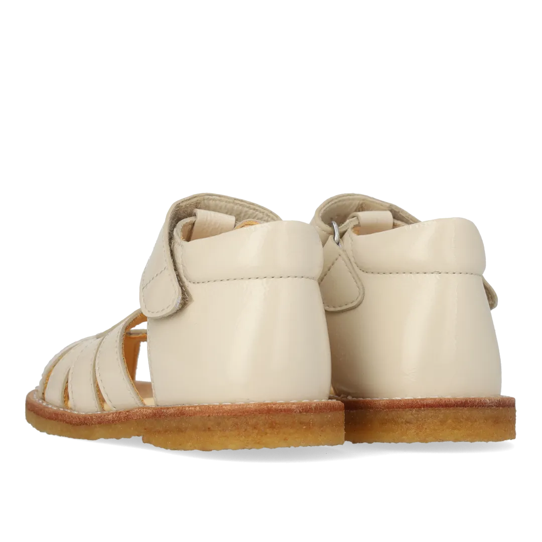 Angulus hjertesandal læder velcro str. 20-25