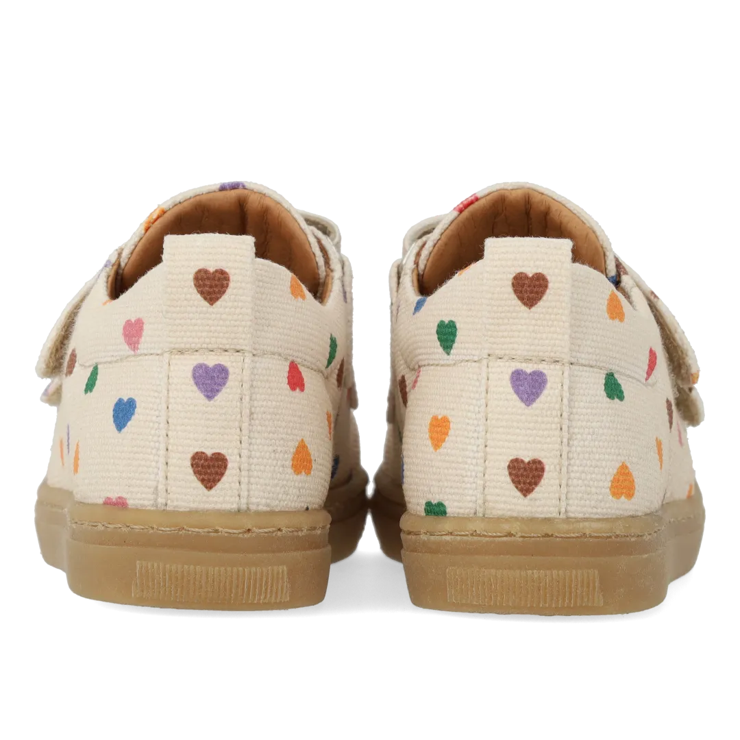 Angulus klassisk sneakers kanvas velcro recycled