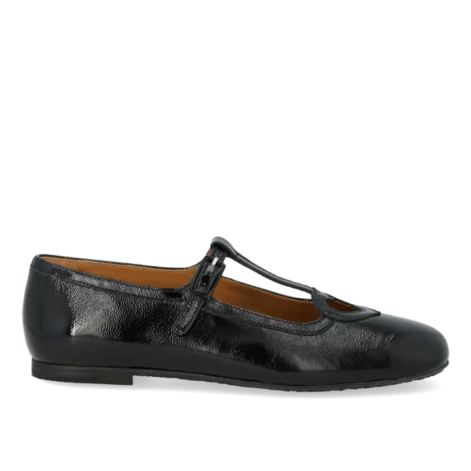 Angulus Ballerina hjerte ballerina krøllak T-strap