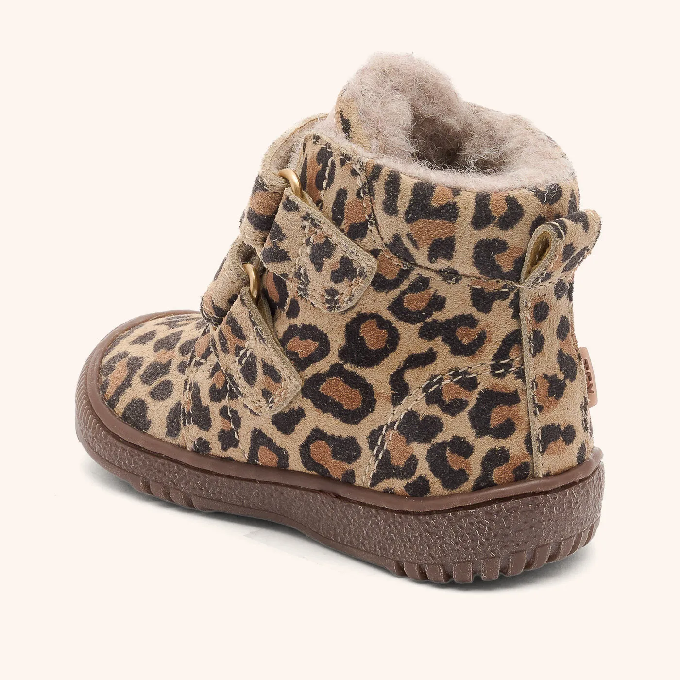Bisgaard Evon Tex vinterstøvler leopard vandtæt