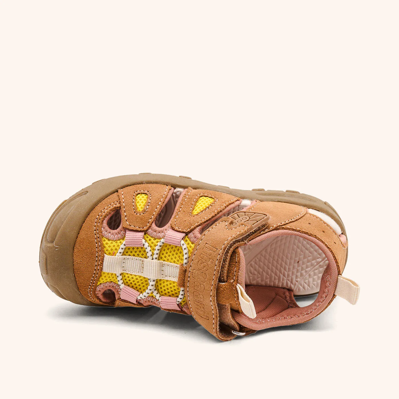 Bisgaard Parker sandal rose ruskind
