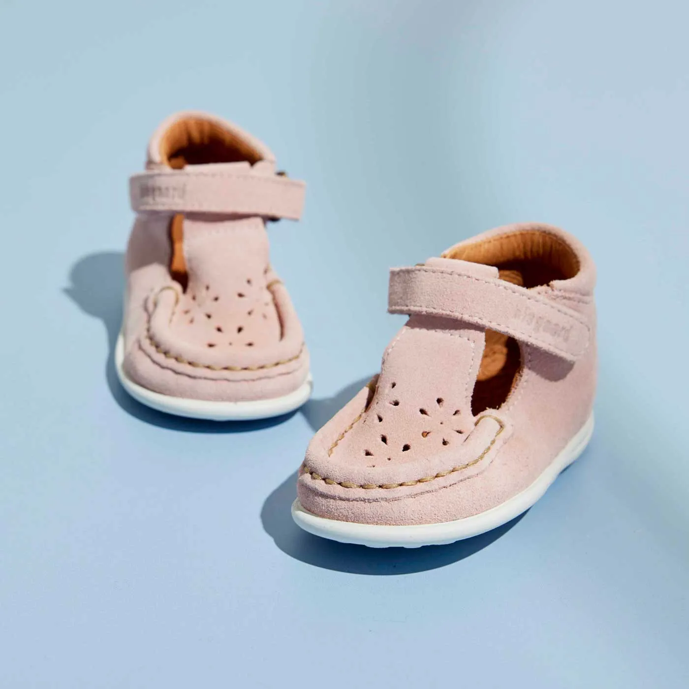 Bisgaard Pil sandal rose blød sål