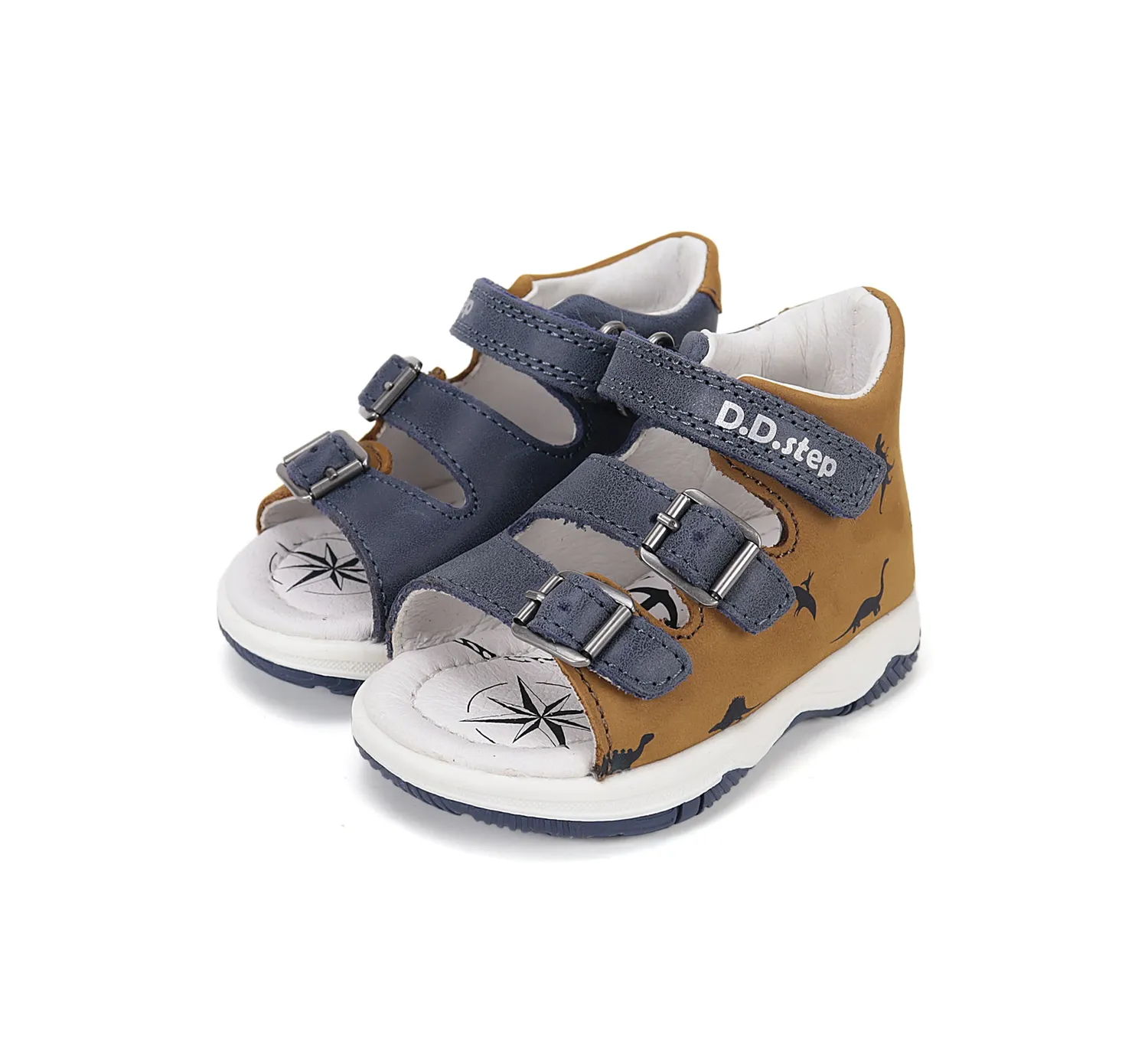 DD Step G103-61129A sandal dreng bred fod