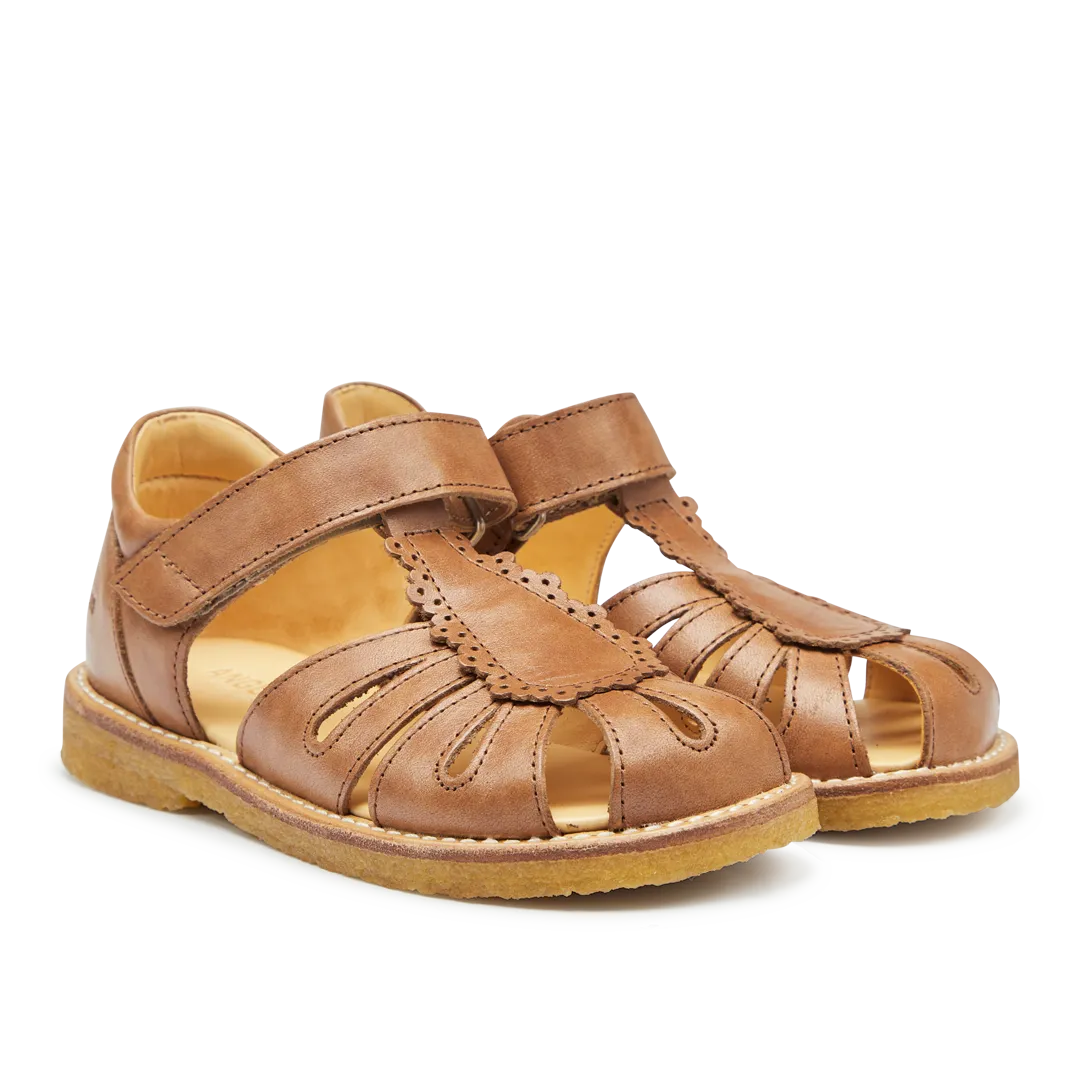Angulus Sandal dråbedetalje børnesandal læder