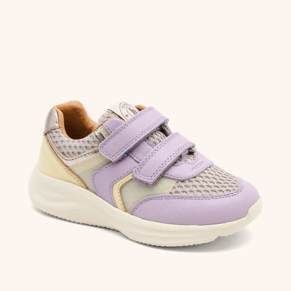 Bisgaard Yuki Glitter sneaker violet let