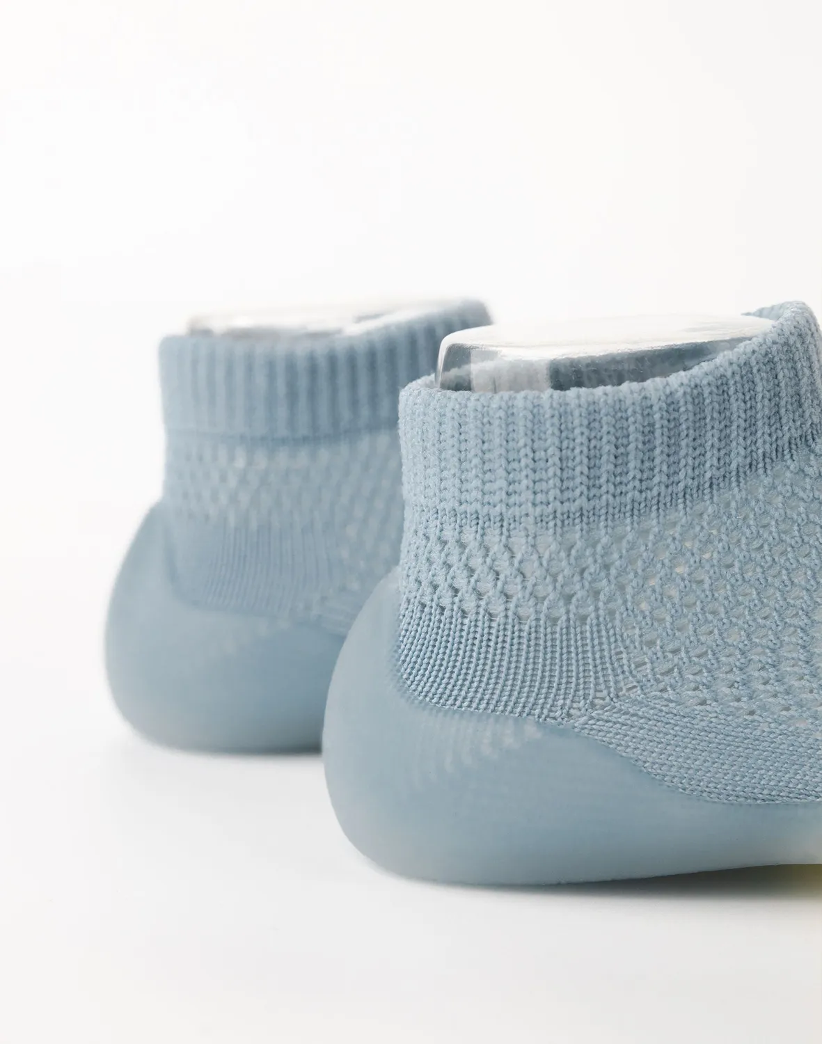 Minifus Lyseblå Sommer begyndersko lyseblå åndbar