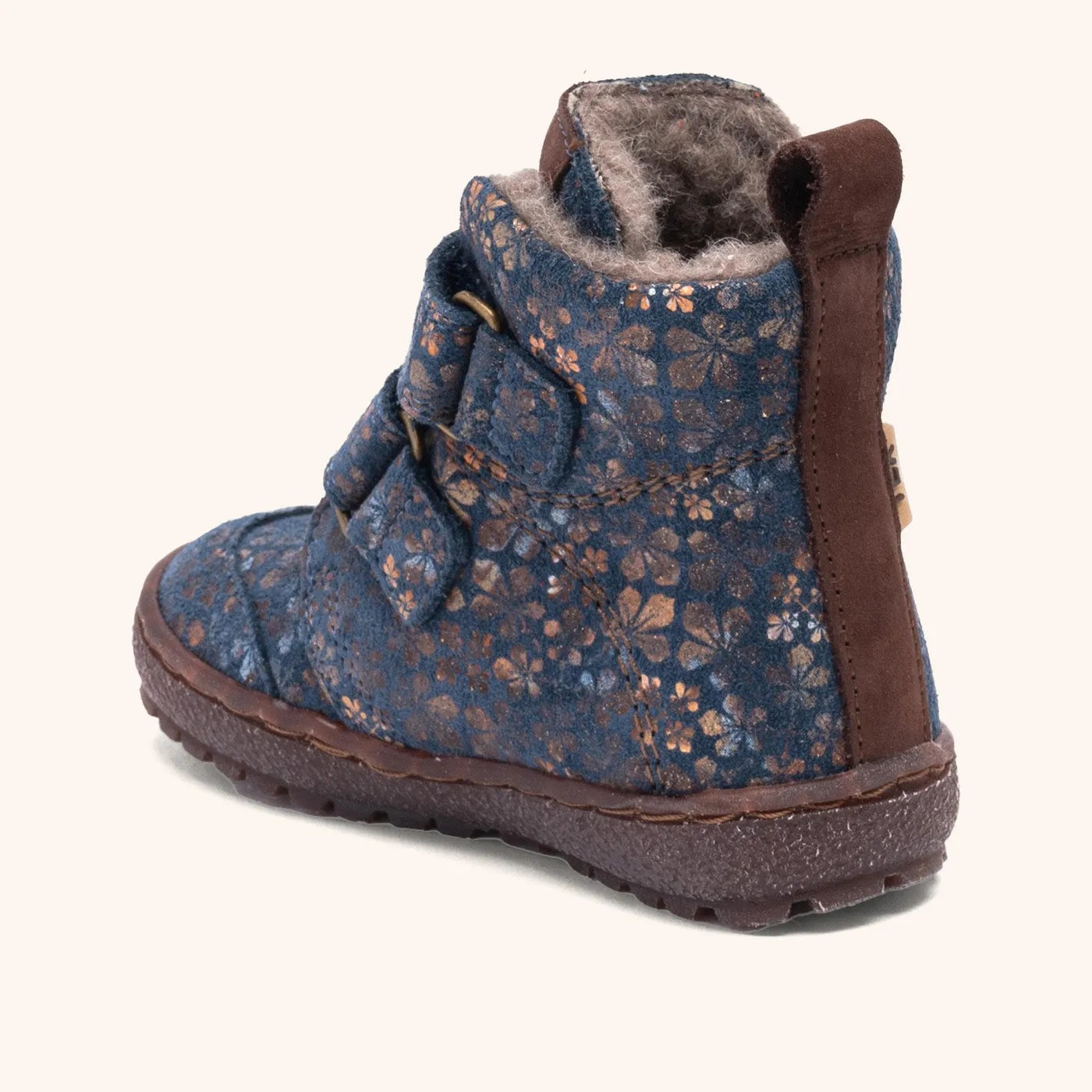 Bisgaard Storm Tex Blue Flower vinterstøvle vandtæt
