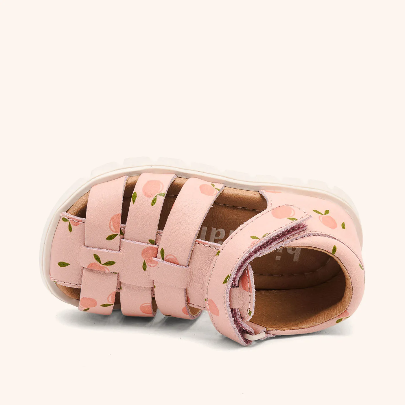 Bisgaard Beka S sandal peach ruskind fleksibel sål