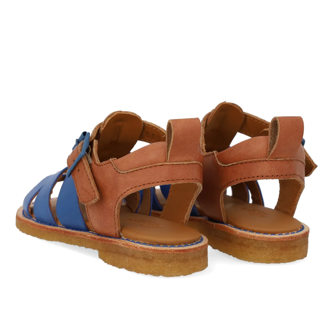 Angulus fisherman sandal børn læder kontrast