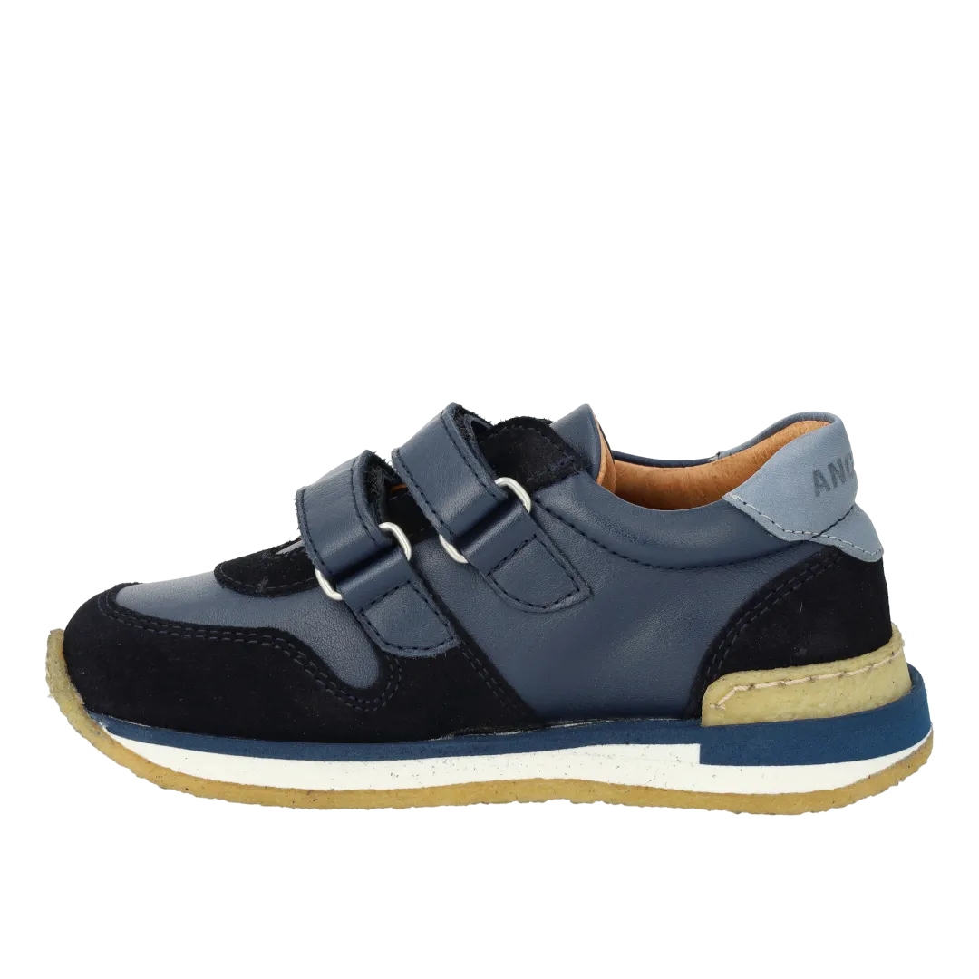 Angulus Running sneaker med velcro sneakersko rummelig